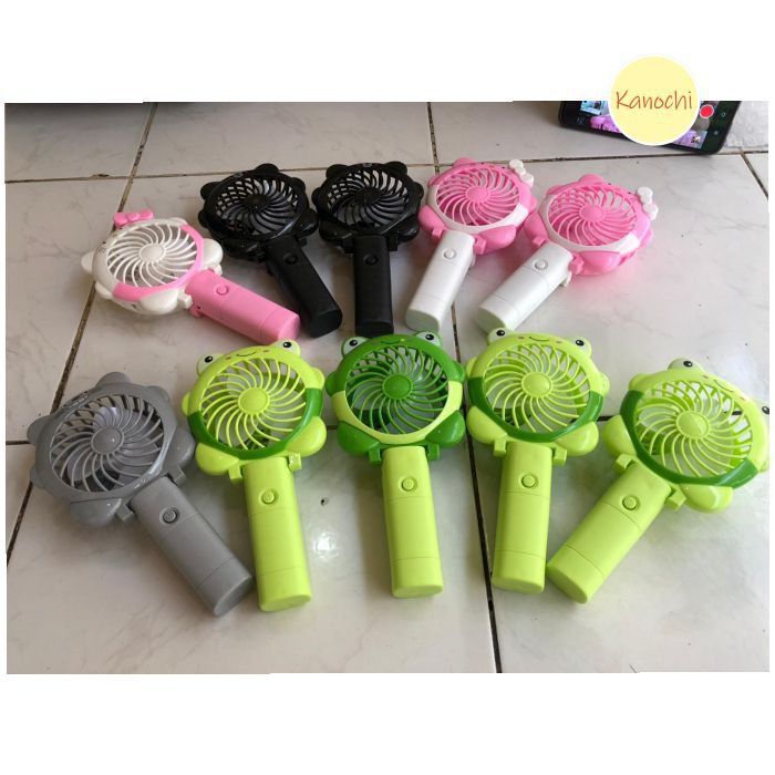 Kipas Mini Fan Cute Cartoon MINI FAN FAN PORTABLE KARAKTER