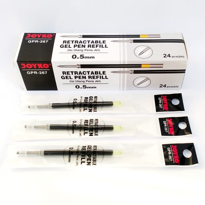 

MURAH ISI REFILL PULPEN GEL GPR-267 (UNTUK QGEL, K1, SARASA) - SATUAN