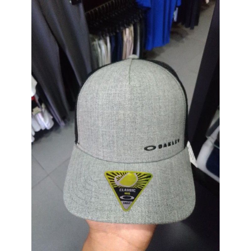 TOPI PRIA OAKLEY ORIGINAL CHALTEN CAP GRIGIO SCURO