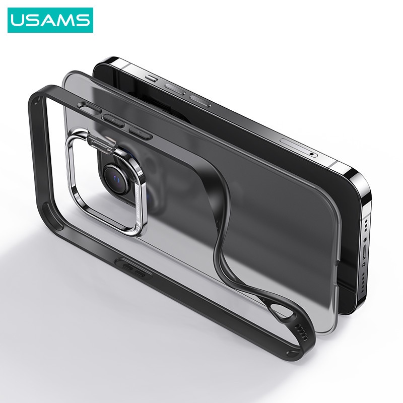 USAMS Eagle Series Protective Case with Hidden Holder iPhone 13 Mini / 13 Pro / 13 Pro Max