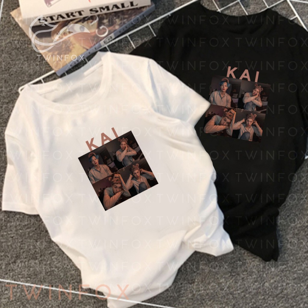 Kaos Kpop Unisex Kai Photo