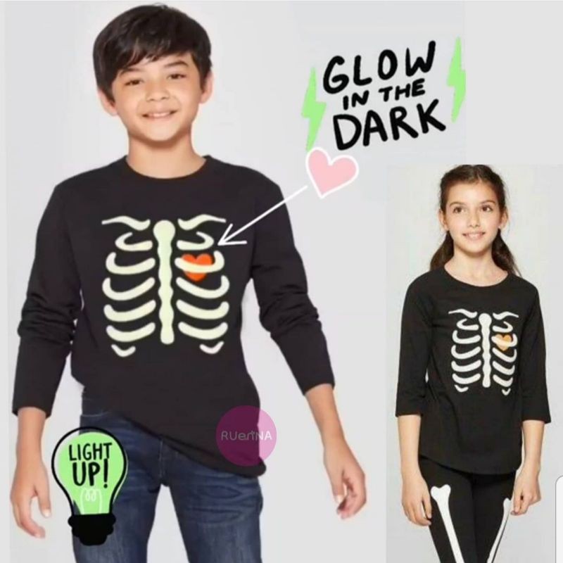 Cat & Jack Glow In The Dark Tee