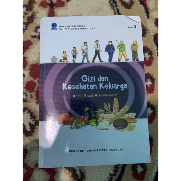 

buku gizi dan kesehatan keluarga universitas terbuka UT