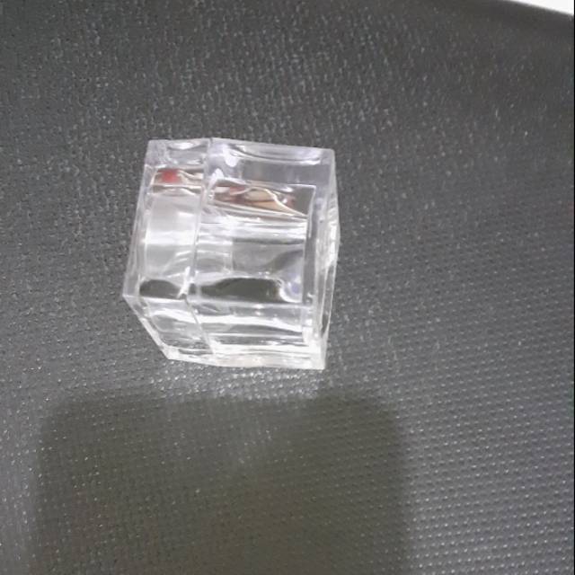 Pot Acrylic kotak 15 gr transparan