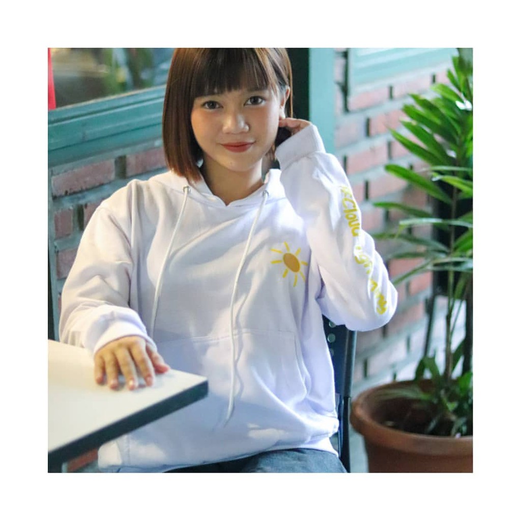 Hoodie Sweater Cloud Lightning bisa untuk pria/wanita