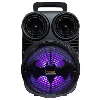 3391 Series BATMAN - Speaker Bluetooth Portable Free Mic Karaoke Uk. 6.5Inc