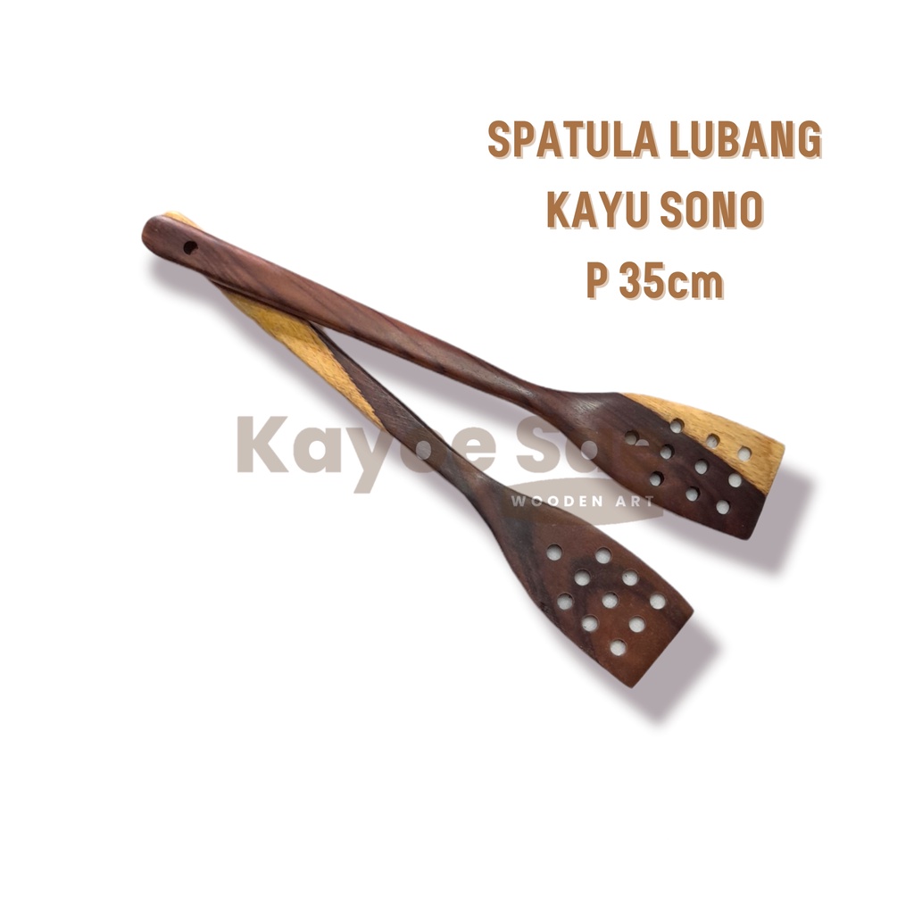 SPATULA LUBANG / SPATULA KAYU LUBANG