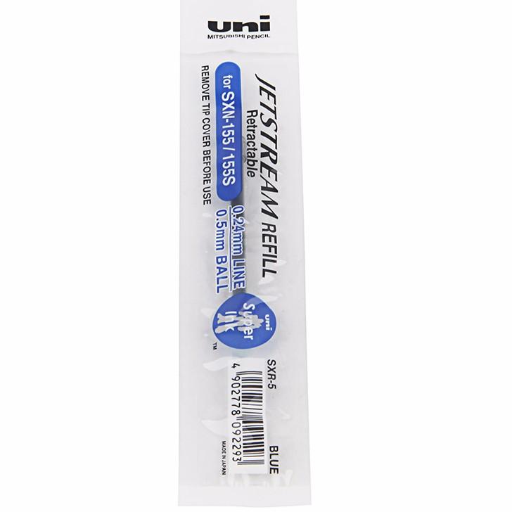

Gratis Ongkir!! (gar-764) Uni SXR-5 Jetstream Refills for SXN-150-05 0.5mm Ball Japan Black/Blue/Red