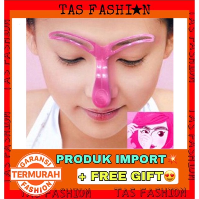 ALAT CETAKAN ALIS GAGANG EYEBROW TEMPLETE ALIS