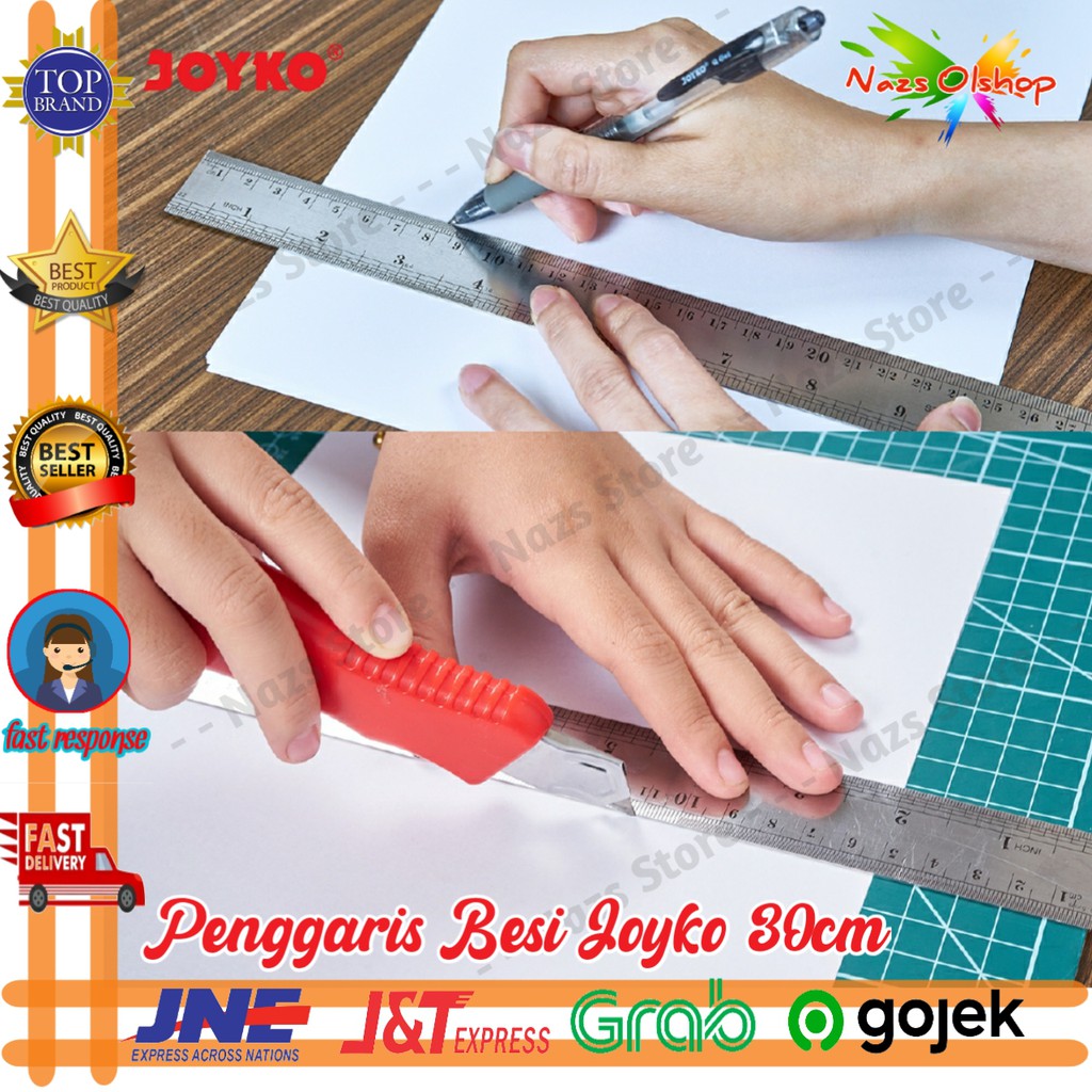

Penggaris Besi Joyko 30cm