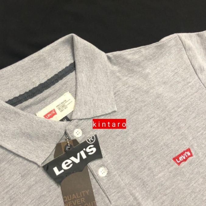 DISCOUNT  12.12 KAOS KERAH LEVIS ORIGINAL / COD  / KAOS KERAH / KAOS IMPORT / KAOS ORIGINAL / KAOS K