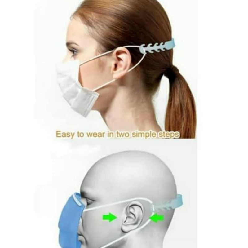 Pengait /Konektor Masker Silikon