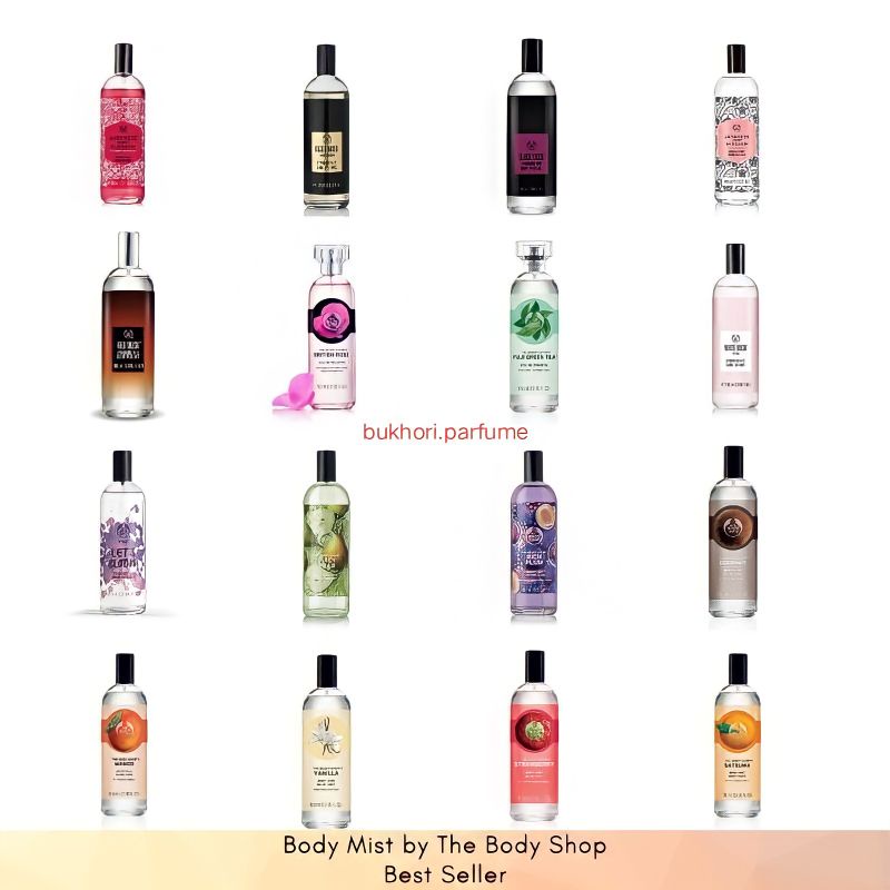 BODY MIST UNISEX the body shop best seller