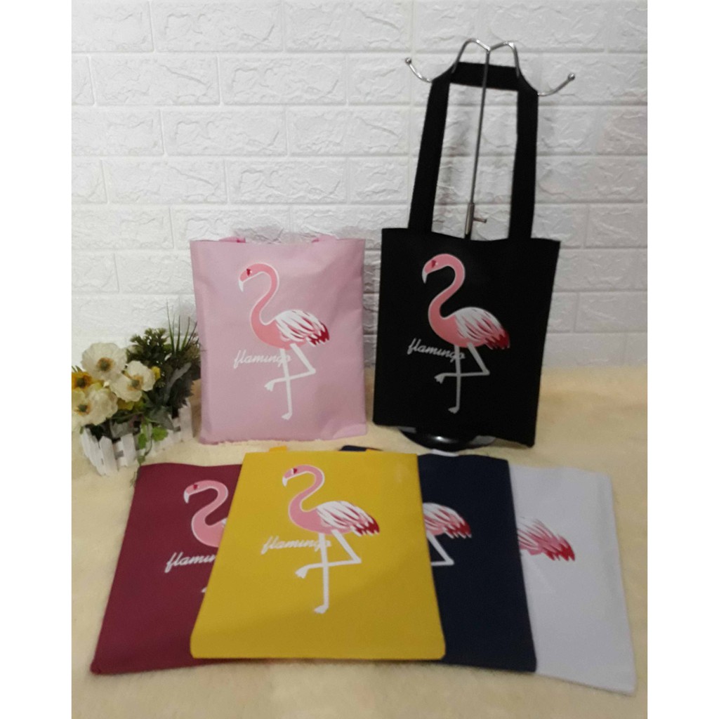 YA 467 - Flamingo tas tote/Tas Totebag