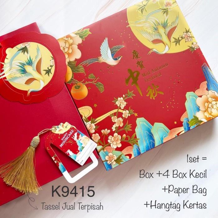 

Kotak Mooncake isi 4 K9414| dus Kue Bulan| Box| Packaging| K94 best seller