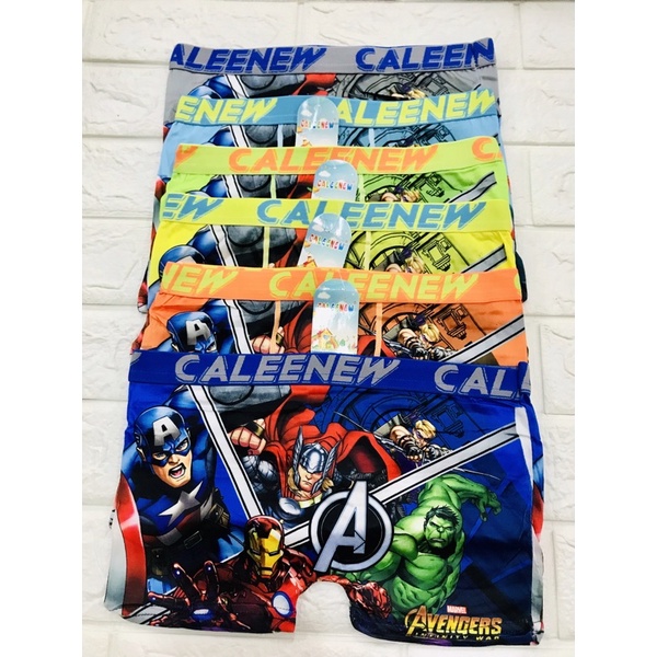 CELANA DALAM ANAK LAKI LAKI BOXER BOY KARET M L XL REAL PICTURE (boxer anak cowok)