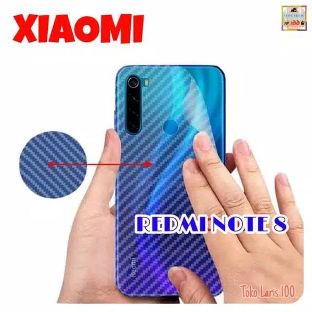 SKIN CARBON REDMI 8 8A NOTE 8 NOTE 8 PRO NOTE 7 PRO Xiaomi K30 BACK COVER LUXURY