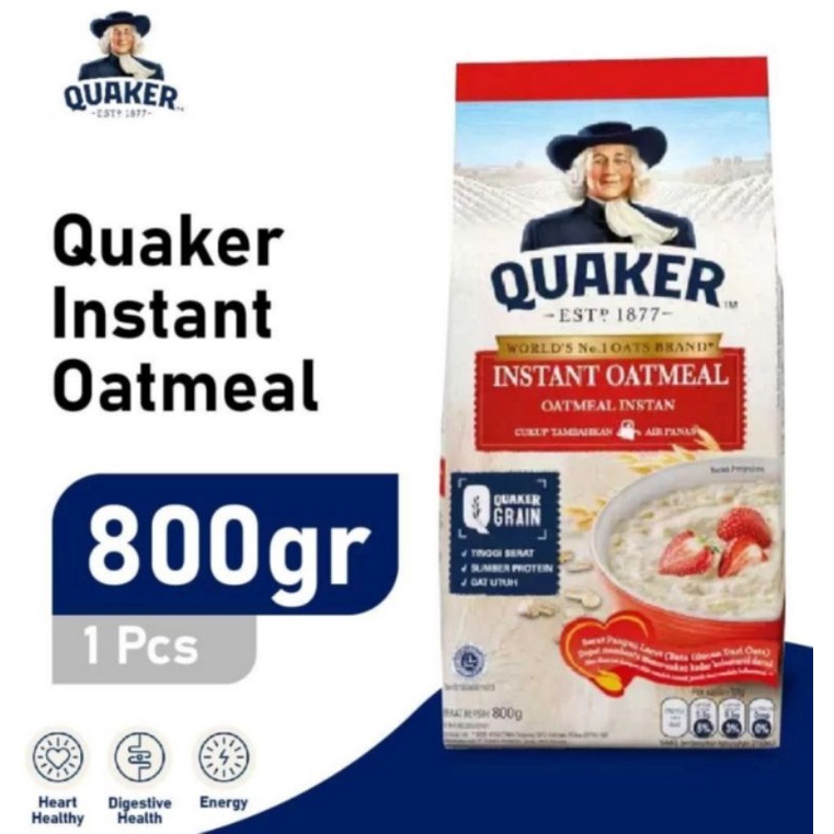 

Quaker Instant Oatmeal 800 gr