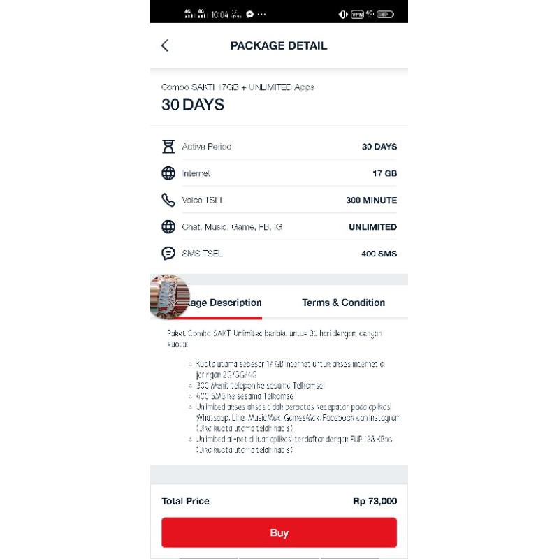 Unlimited Combo Telkomsel