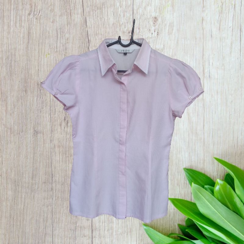 blus kerah valino donna