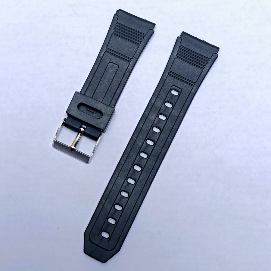 strap jam tangan Casio data bank tali jam tangan rubber Casio murah