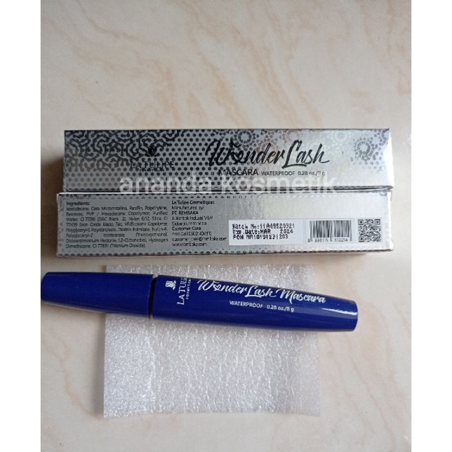 MASKARA MASCARA LATULIPE WATERPROOF KEMASAN BARU