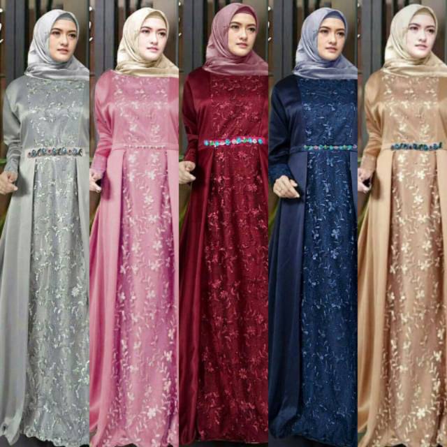 Faizah maxi dres gamis cantik