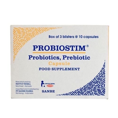 PROBIOSTIM TABLET - Suplemen Kesehatan Pencernaan Probiotik Lactobacillus Redakan Diare Mencret Anak Prebiotik