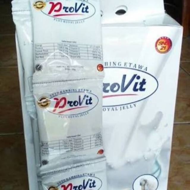 

Susu kambing etawa plus royal jelly merk provit