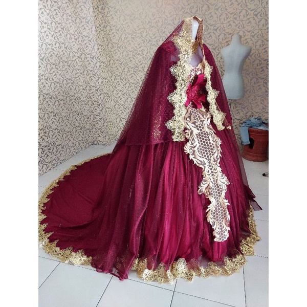 GAUN PENGANTIN INDIA // GAUN WEDDING MURAH