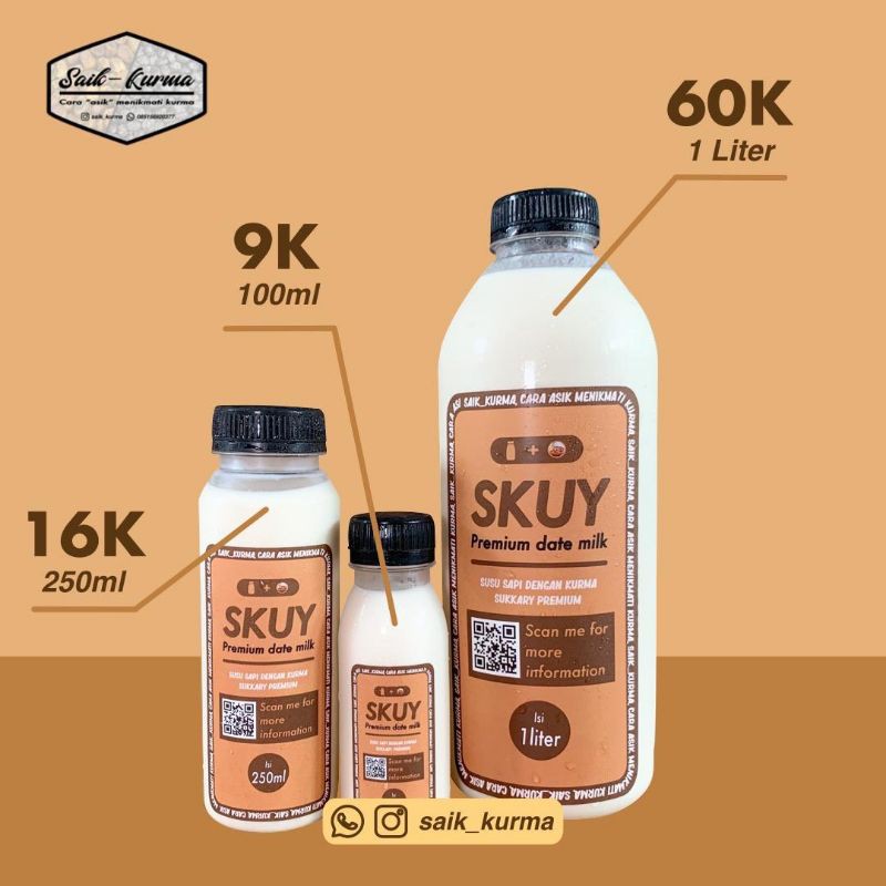 

Susu Kurma Skuy 1 Liter