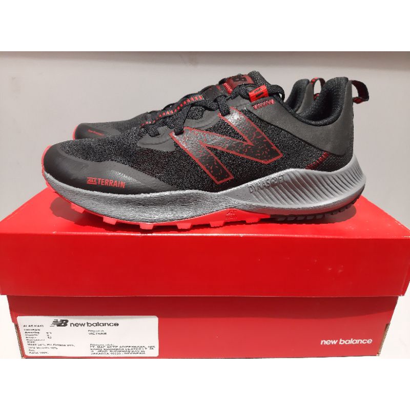 Sepatu Trail Running New Balance Trail Nitrel V4 All Terrain MTNTRCB4 100% Original
