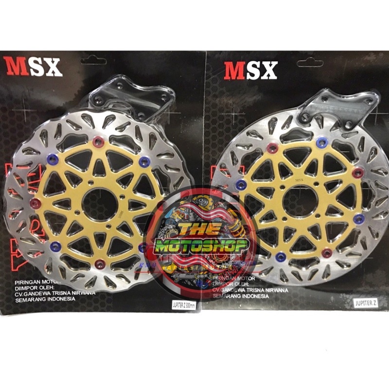 Piringan Cakram Depan Lebar 300MM Plus Breket Motor JUPITER Z / VEGA R / VEGA R NEW / VEGA LAMA / JUPITER Z NEW  /VEGA ZR /  FIZR