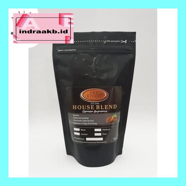 

Kops05X Kopi House Blend Espresso Supremo 500 Gram Biji Dan Bubuk - Biji Cof05Sc
