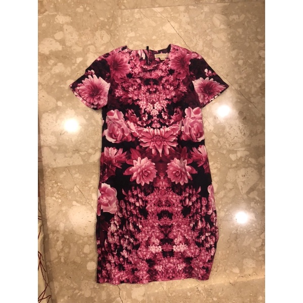 Dress Michael Kors Bunga Pink