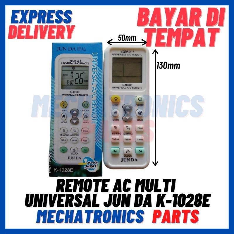 [RMT-9001] REMOTE AC MULTI UNIVERSAL JUN DA K-1028E