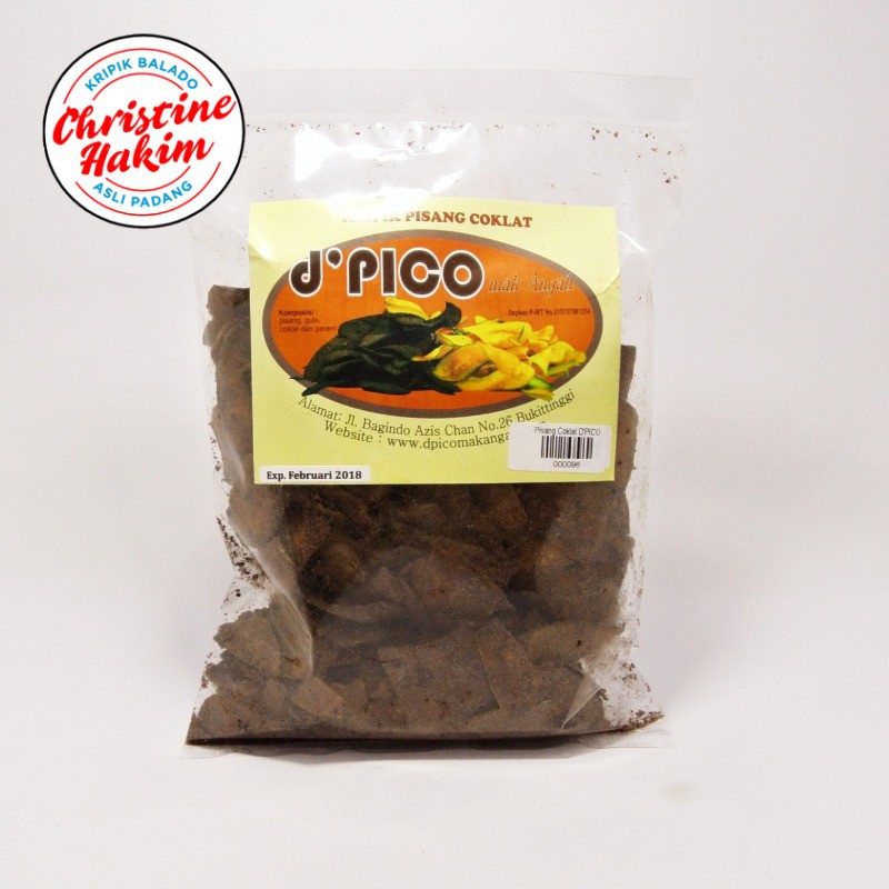 Kripik Pisang Coklat d'Pico