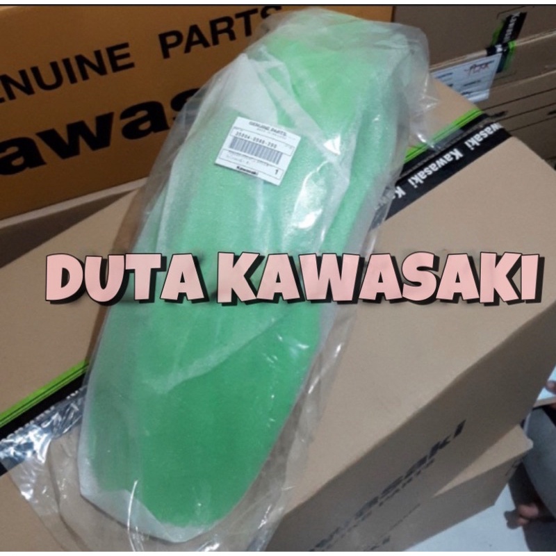 spakbor depan klx140 klx 140 hijau original