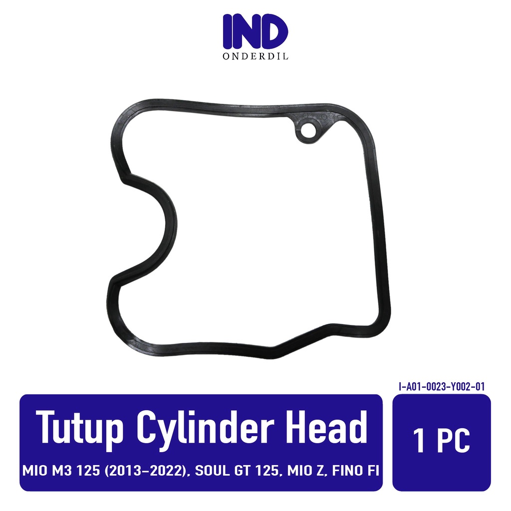 Seal-Sil-Gasket-Oring Head Cover Karet Tutup Cylinder-Silinder Cop Mio M3-Z &amp; Soul GT 125 &amp; Fino FI