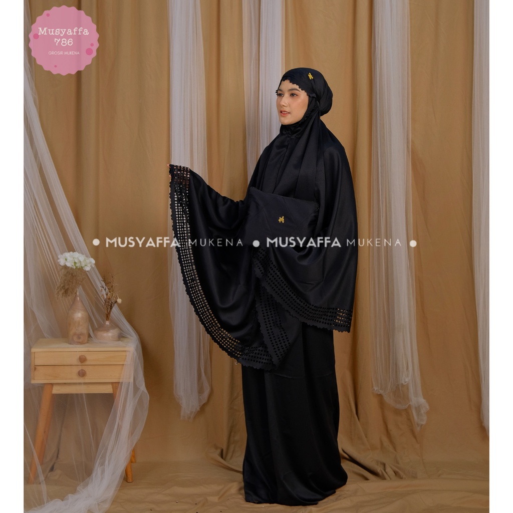 Mukena Dewasa Daily Musyaffa Lasercut Mewah