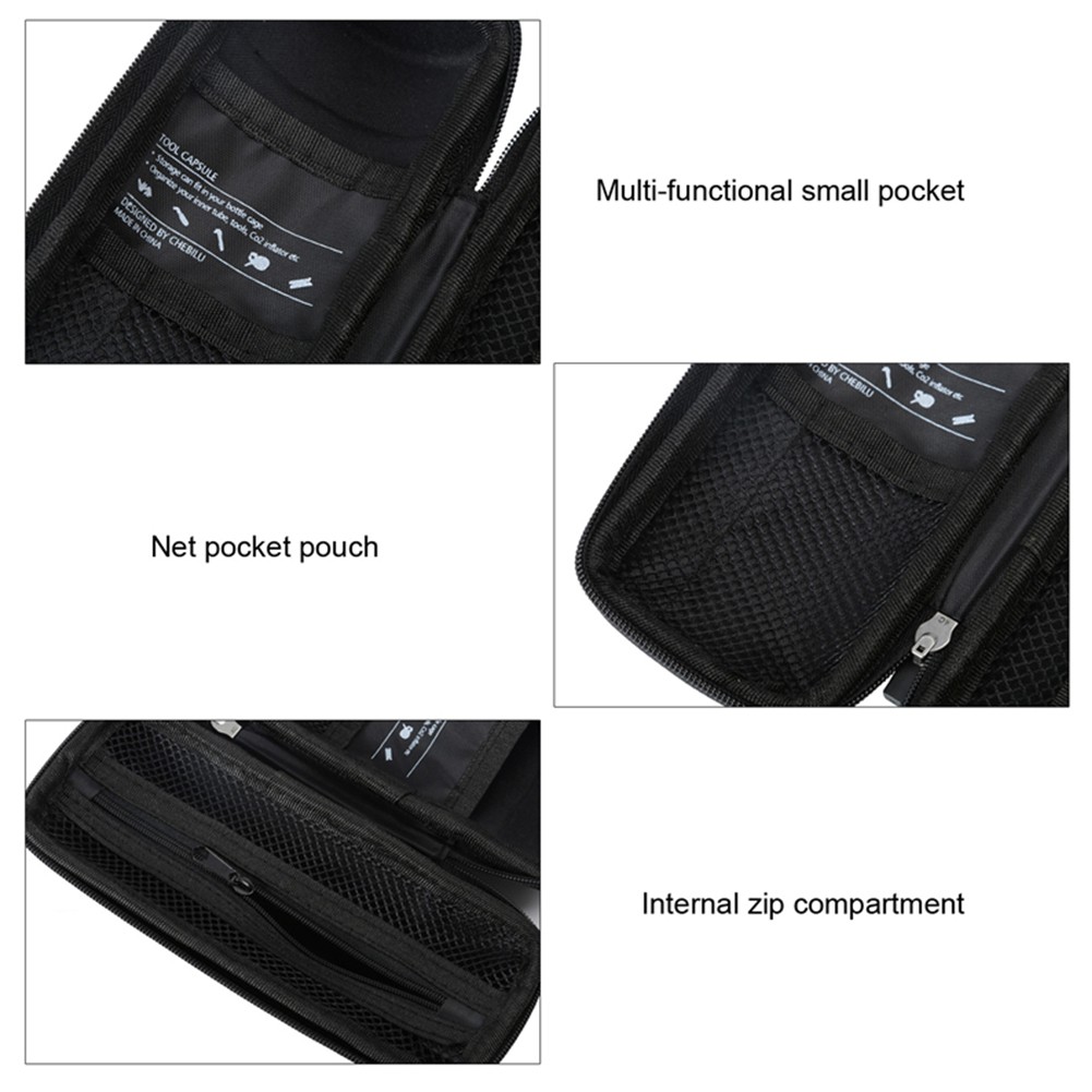 MOJITO WEST BIKING Waterproof Bicycle Bottle Can Cage Bike Repair Tool Storage Capsule