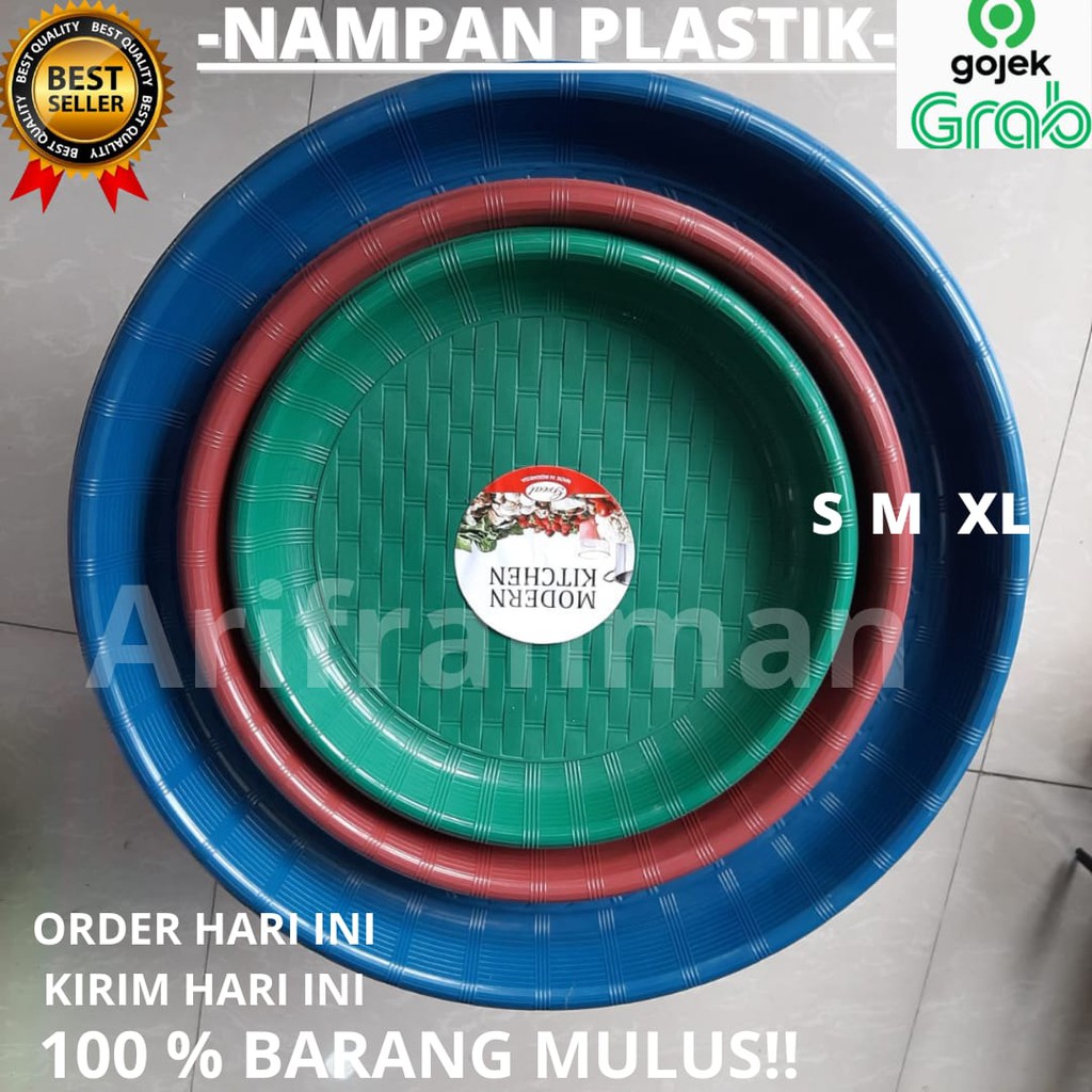 GREAT - Tampah Bulat Plastik Size S-M-XL