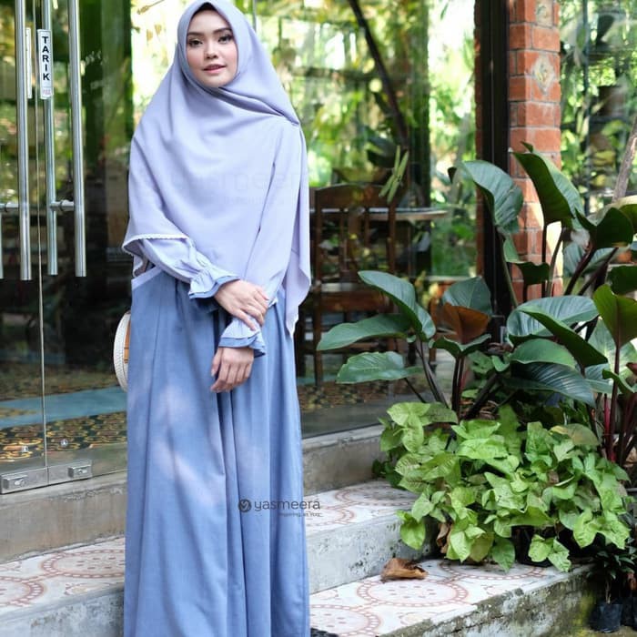 YASMEERA OLIVIA DRESS Denim XXXL GAMIS ONLY SUPERNOVA ADEM DAILY