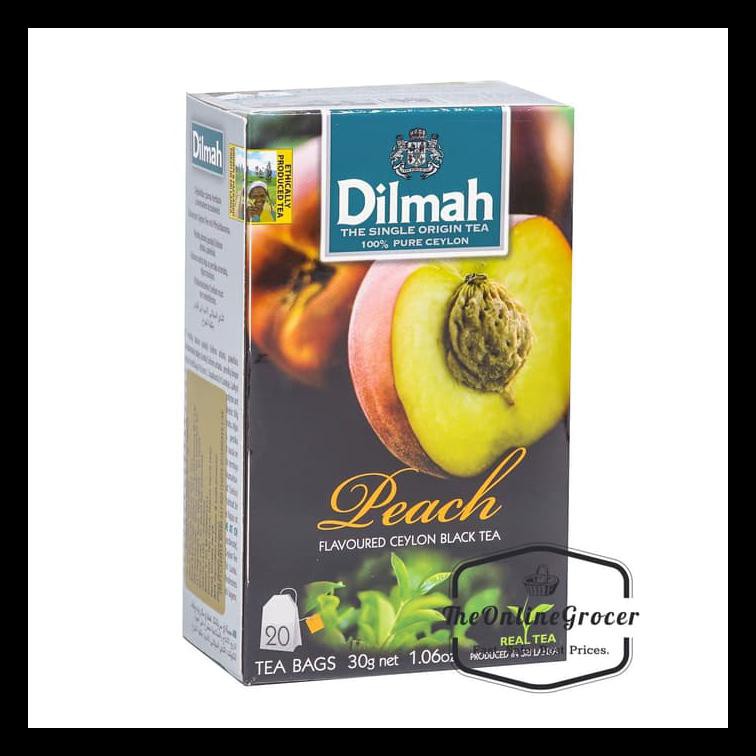 

GRATIS ONGKIR DILMAH PEACH TEA 20S - TEH CELUP NO ENVELOPE !!