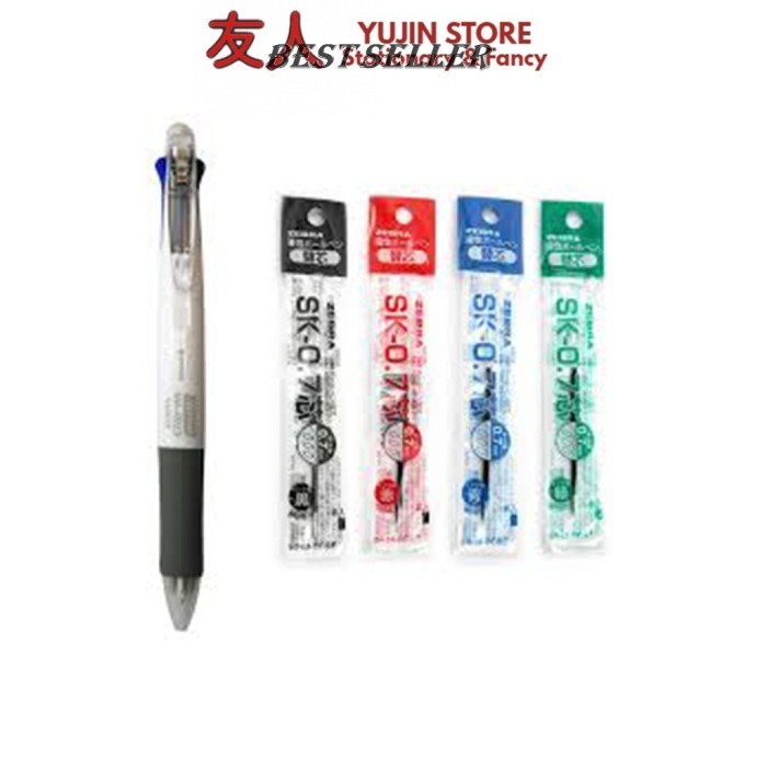 

Cantik *New* Refil Ballpoint Zebra Clip On Multi Sk-0,7 Hitam Merah Biru Sale!!!