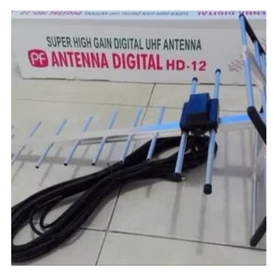 Antena Digital Luar Outdoor PF HD-12 Super High Gain UHF TV Antenna