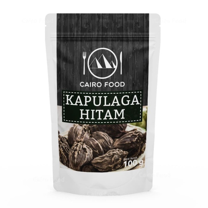 

NEW Kapulaga Hitam Cairo Food - 100 Gram