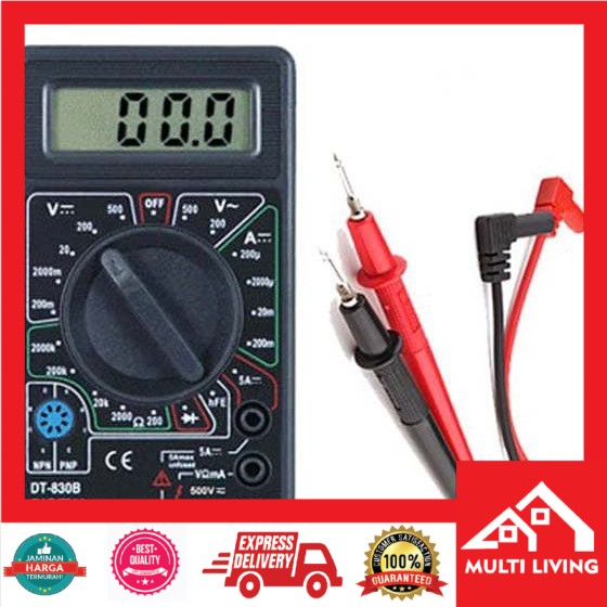 Multitester Digital DT830B Avometer Digital Multimeter