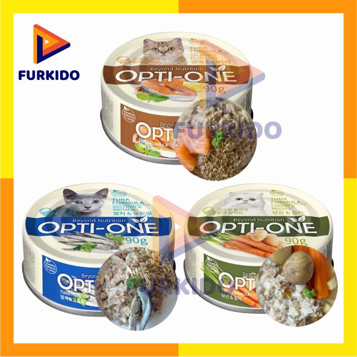 Sajo Opti-One Cat Wet Food Can 90 Gr / Makanan Basah Kucing