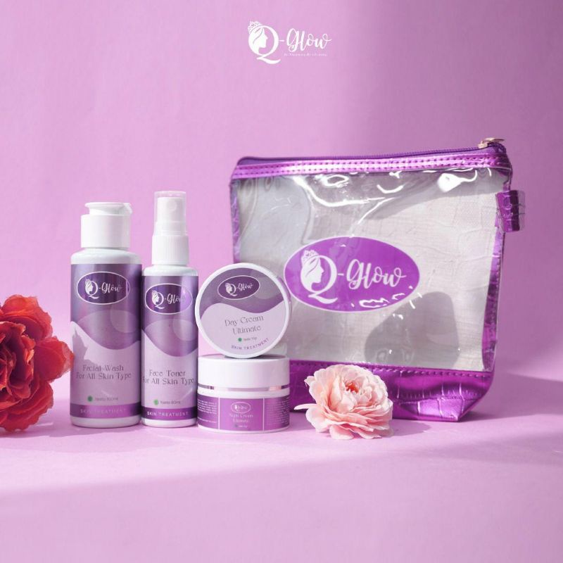 QGlow Skincare Premium_ Pemutih wajah_Skincare BPOM